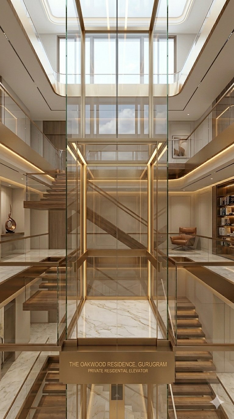 VL Glass Home Elevator