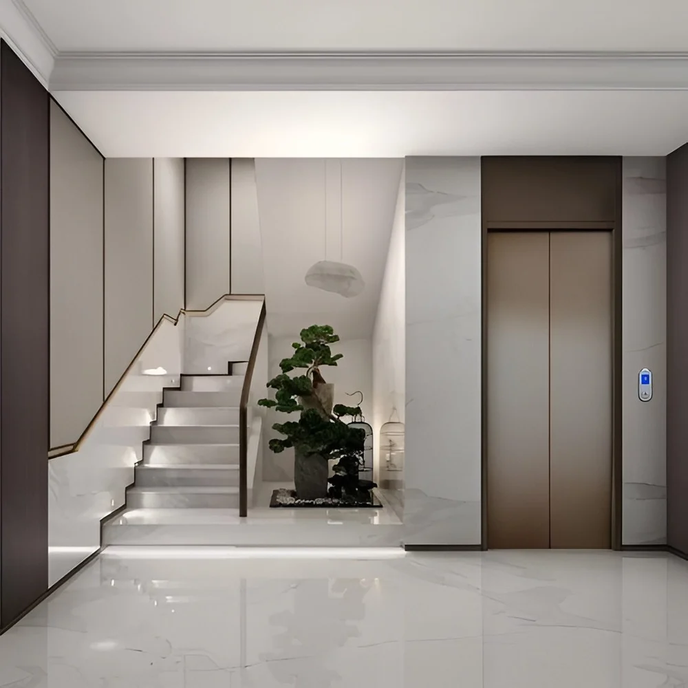 Stainless Steel Passenger Lift for Residential & Commercial Buildings ...